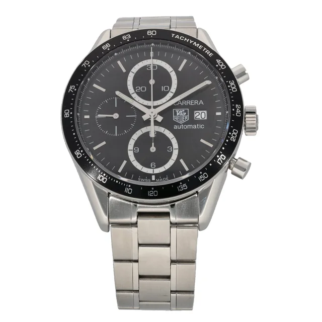 TAG Heuer Carrera CV2010-3 41mm Stainless Steel Watch from H&T