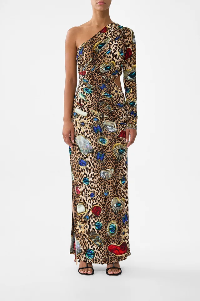 Camilla eBoutique ONE SHOULDER JERSEY CUT OUT DRESS NAZAR NIRVANA from CAMILLA, photo 1 of 1