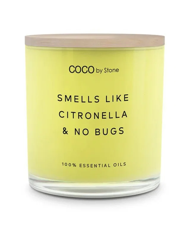 COCO by Stone Smells Like Citronella 11oz Coconut Wax Candle, image 1 of 1 from Rue La La