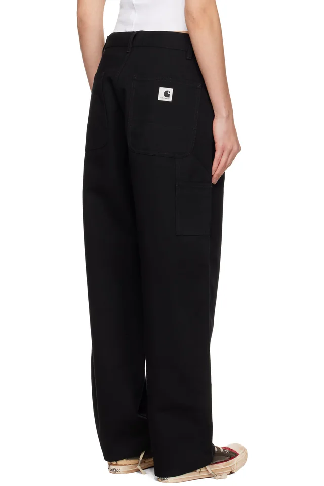 Carhartt Work In Progress Black Brandon Single Knee Trousers, photo 3 of 4 from SSENSE