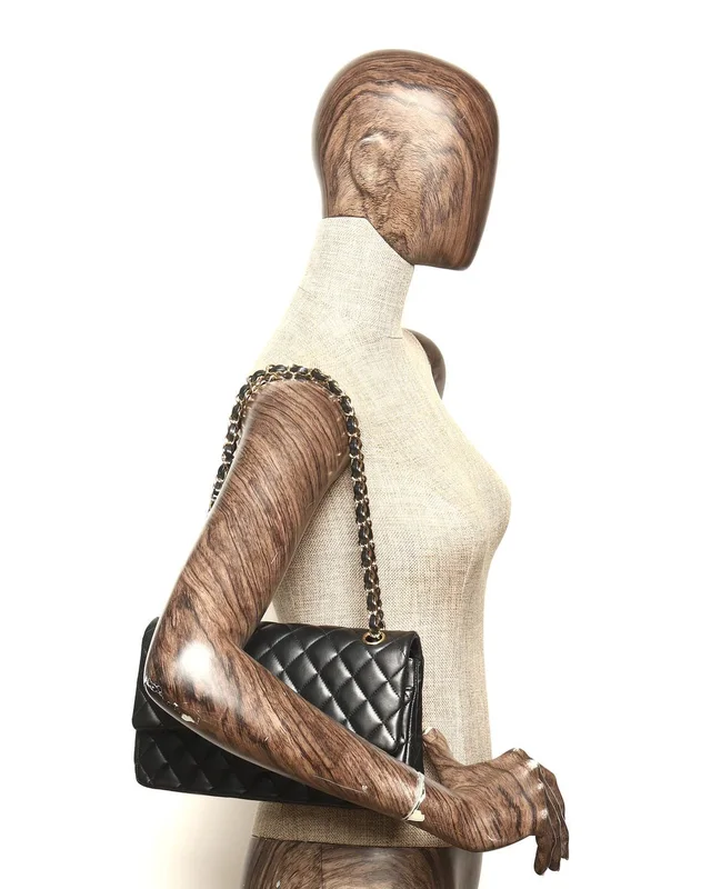 Chanel Classic Medium Double Flap Bag in Lambskin from A Retro Tale, photo 9 of 9