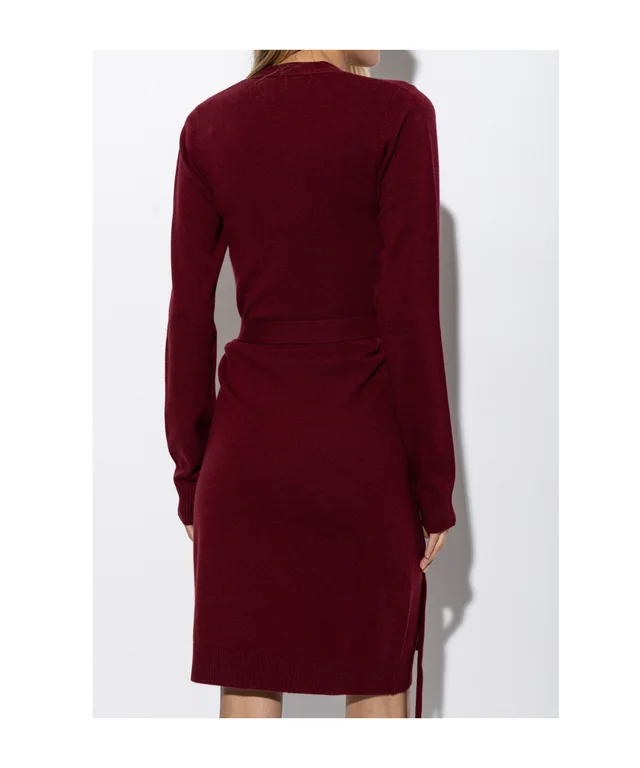 Dsquared2 V-neck tie-front dress, photo 4 of 5 from SENSER