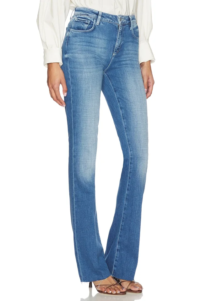 L'AGENCE Ruth High Rise Straight in Castro, photo 2 of 6 from REVOLVE (Canada)