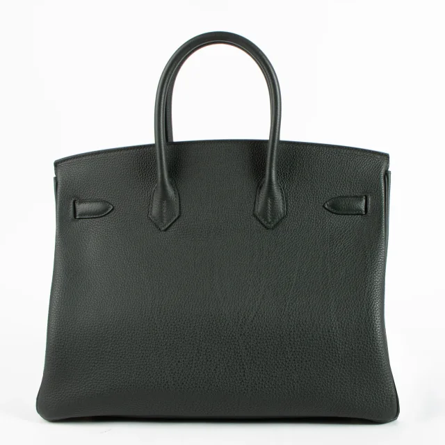 Hermès Birkin 35 Vert Foncé Togo GHW in Green Togo leather from Labellov, photo 4 of 12
