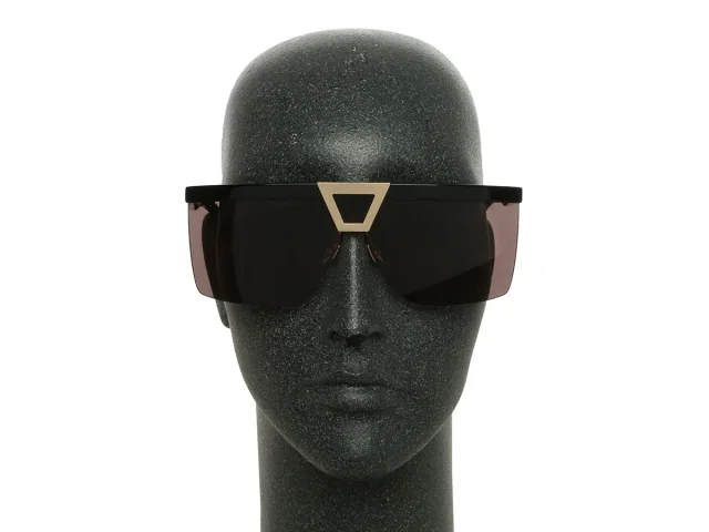 Saint Laurent Palace Shield Sunglasses in Black from Ann's Fabulous Finds, photo 6 of 6