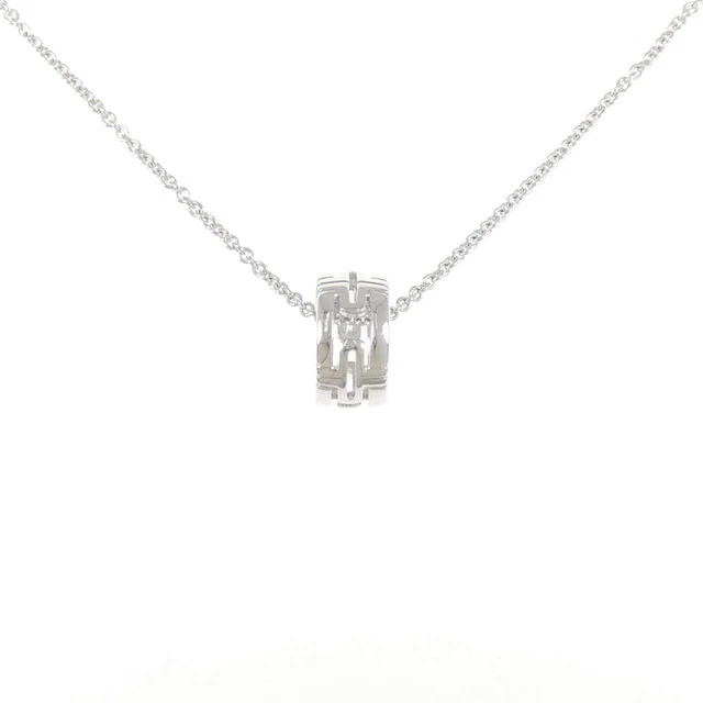 Bvlgari Parentesi 750 White Gold Necklace in White from LuxUness