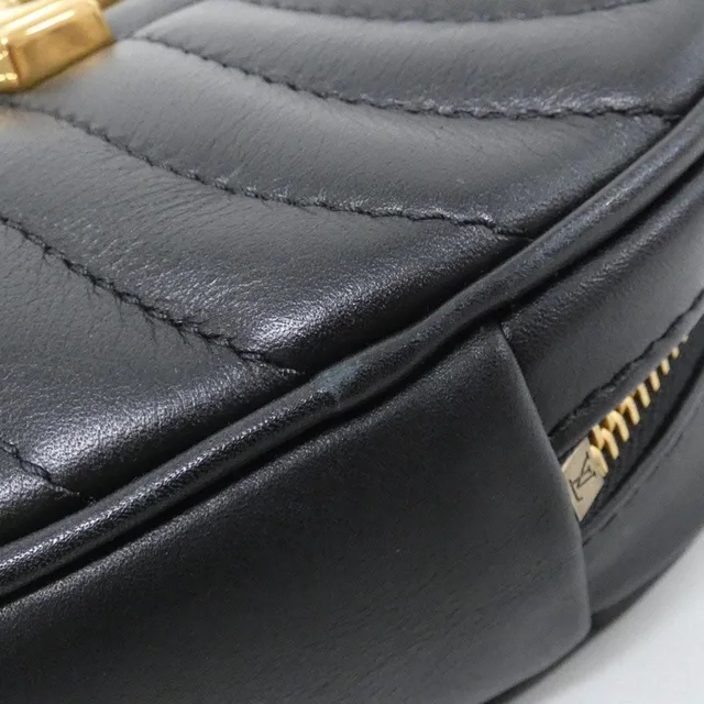 Louis Vuitton New Wave Heart Bag M52796 Shoulder Bag in BLACK / GOLD metal fittings calf from KOMEHYO, photo 3 of 10