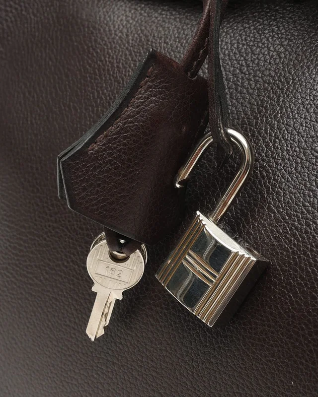 Hermès 35 Birkin Vache Liegee Bag in Leather from A Retro Tale, photo 9 of 13