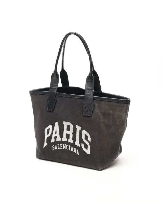 Balenciaga Cities Paris Tote Bag in Canvas from A Retro Tale, photo 2 of 8