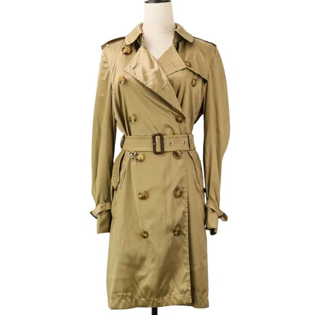 Burberry Kensington Nylon Trench Coat in Nylon from LuxUness