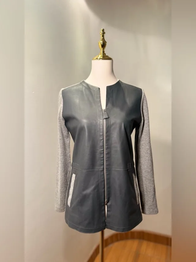 Paul Stuart X Loro Piana/Rani Arabella Cashmere Jacket Woman Size M Vintage Nwot in gray Cashmere from Poshmark