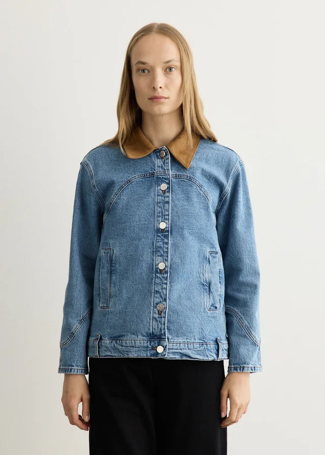 Baum und Pferdgarten Bayson Jacket in Blue from Incu, photo 1 of 1