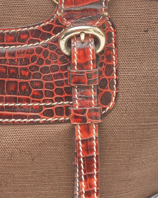 Celine Boogie Triomphe Bag in Crocodile from A Retro Tale, photo 7 of 11