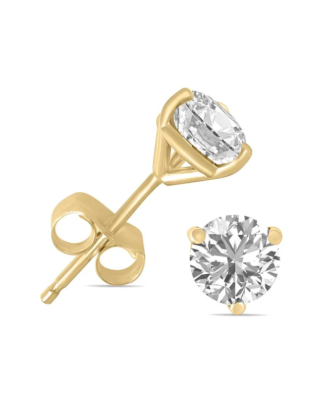 Lab Grown Diamonds 14K 0.25 ct. tw. Lab Grown Diamond Earrings in //asset2.ruecdn.com/images/sw/602013/6020134787_RLSW_whitegold.jpg, image 1 of 1 from Rue La La