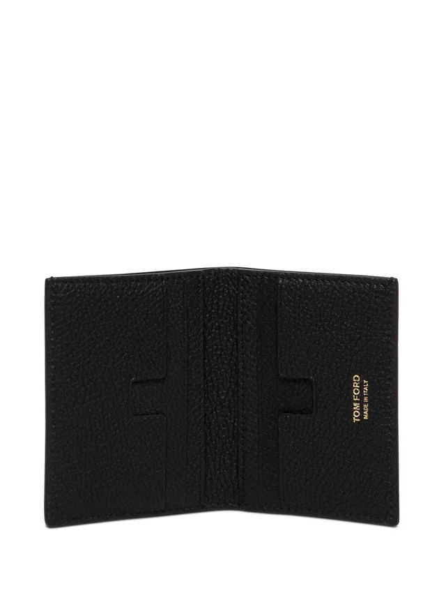 Tom Ford Grained Calf Leather Card Case — Black Cases in Black Calfskin from HEWI, photo 2 of 2