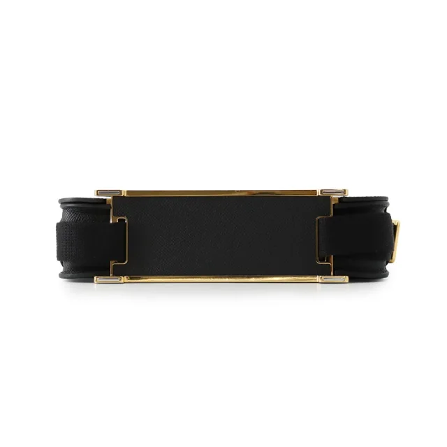 Hermès Geta Slim Black Epsom in Black Epsom leather from GALLERY RARE, photo 3 of 15