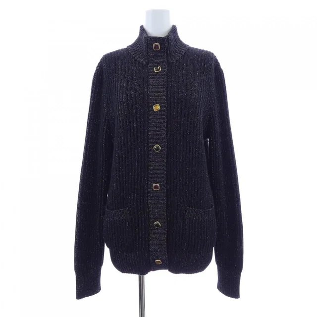 Chanel Cardigan Black in Black Cashmere from The Reluxe