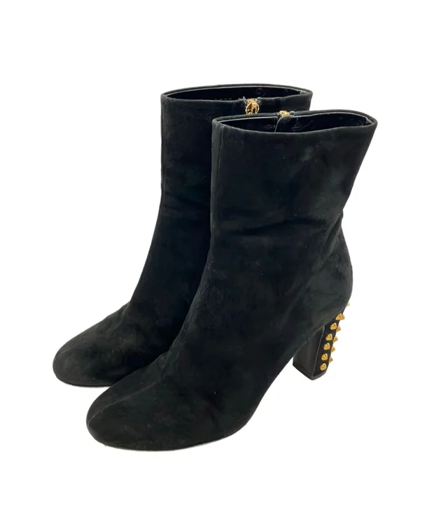 Gucci Short Boots Suede in Suede from The Reluxe