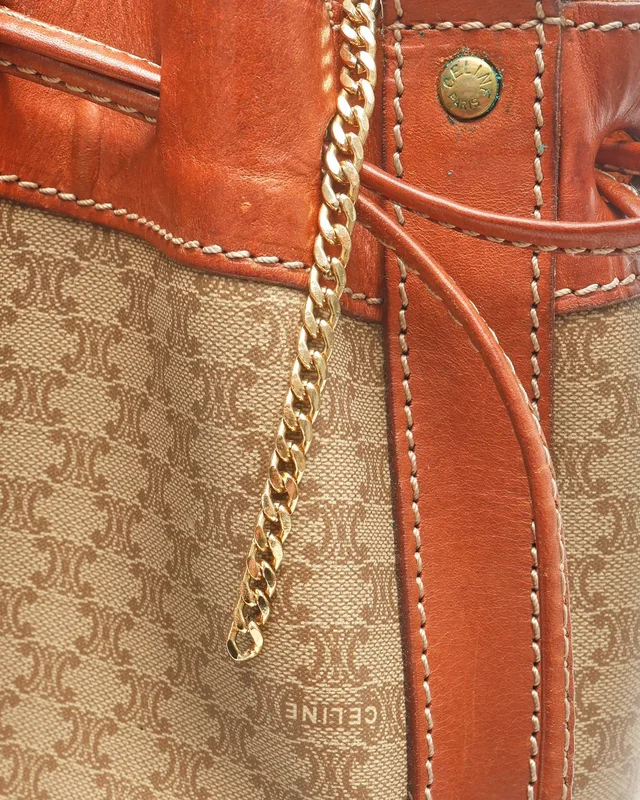 Celine Macadam Bucket Bag in Canvas from A Retro Tale, photo 7 of 16