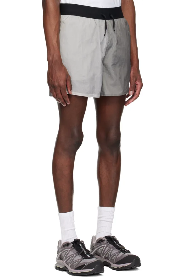 RCOS Gray Griffith NR Running Shorts, photo 2 of 3 from SSENSE