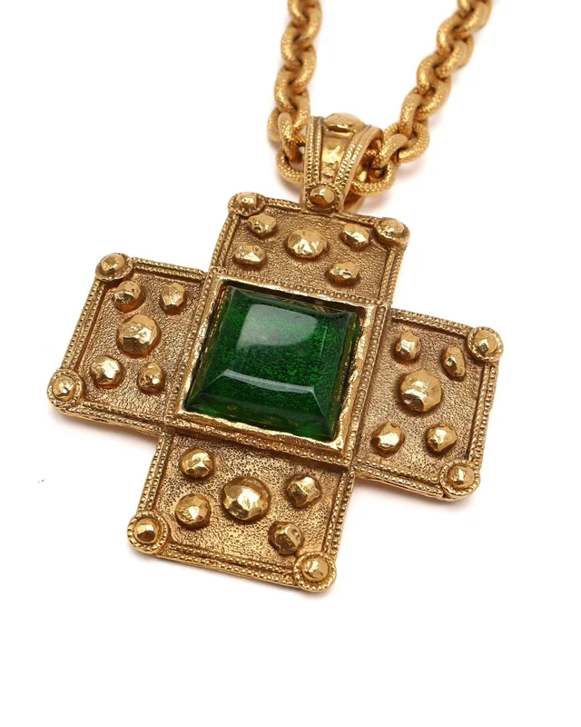 Chanel Maison Grivois Byzantine Cross Necklace from A Retro Tale, photo 3 of 5
