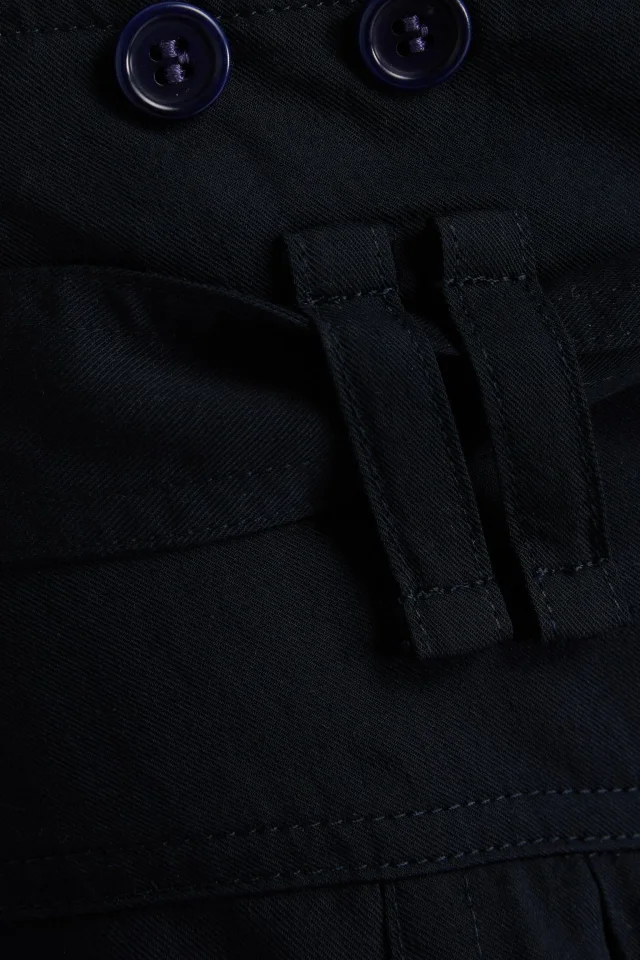 Marant Étoile Siflink Belted Lyocell-Blend Shorts in Blue, photo 4 of 4 from THE OUTNET