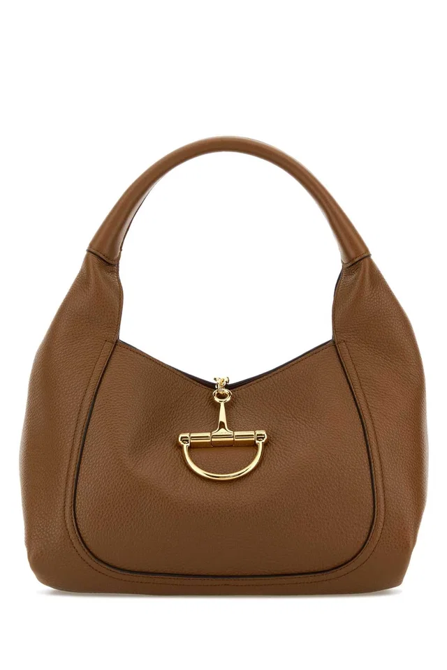 Gucci With Shoulder Bag — Brown in Brown Suede from HEWI