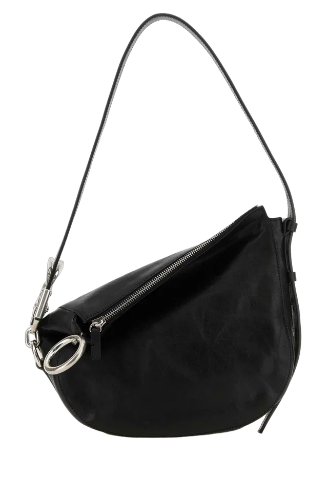 Burberry Calf Leather Shoulder Bag — Black in Black Calfskin from HEWI