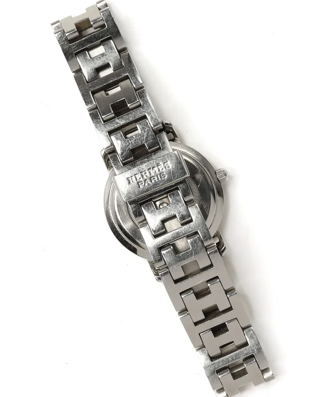 Hermès Clipper 24mm ca 2010 Diamond Watch from A Retro Tale, photo 3 of 7