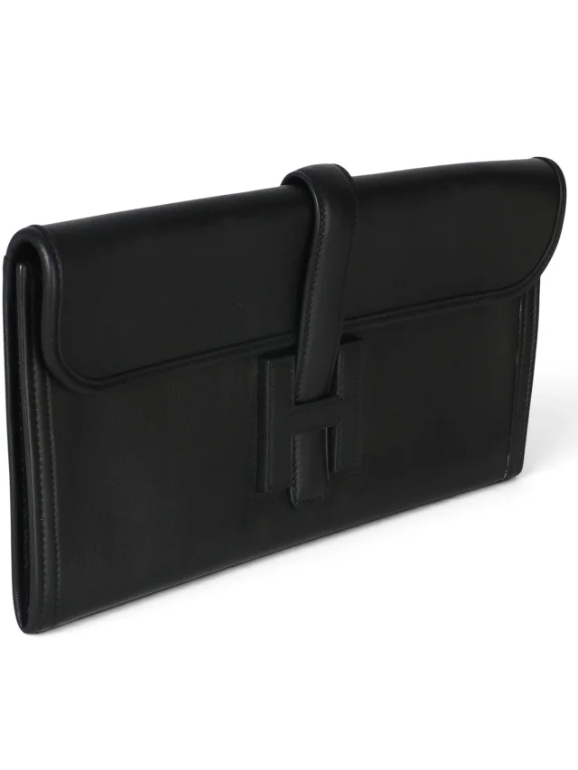 Hermès Black Evercolor Jige Elan 29 in Black Leather from Season 2 Consign, photo 3 of 7