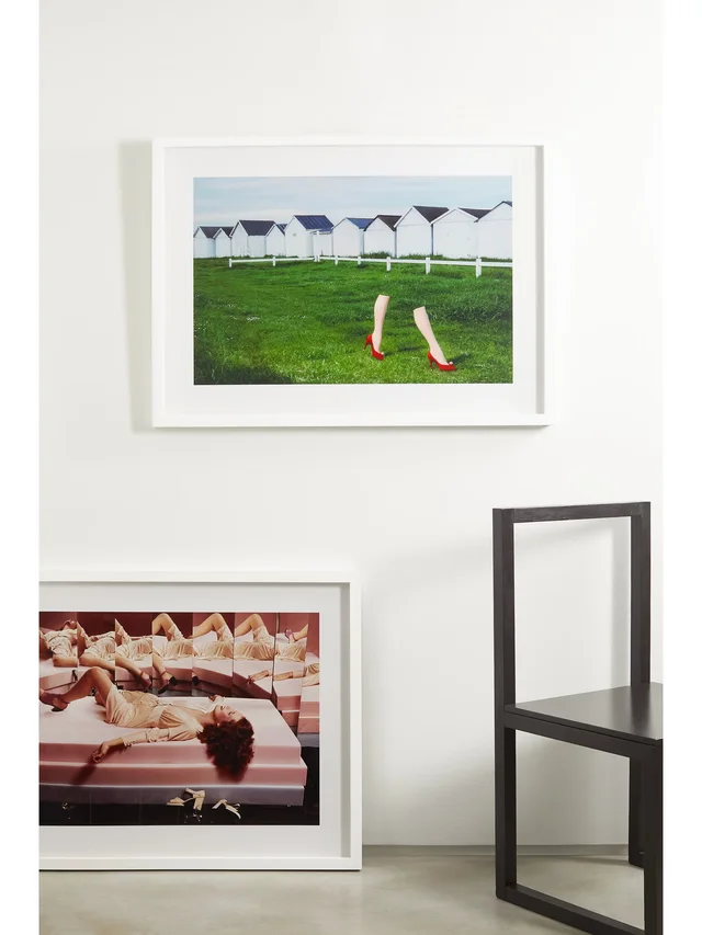 AP8 Guy Bourdin framed print, 40'' x 29'' in Green, photo 2 of 2 from NET-A-PORTER (Canada)