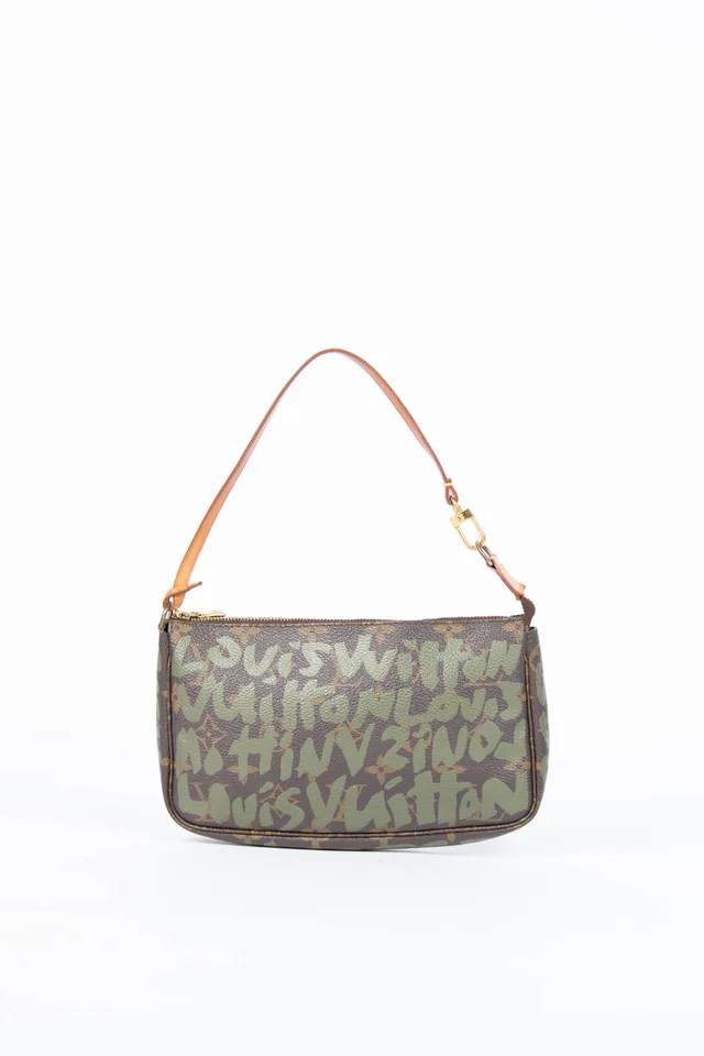 Louis Vuitton x Stephen Sprouse Graffiti Pochette Accessoires in Coated canvas from Break Archive