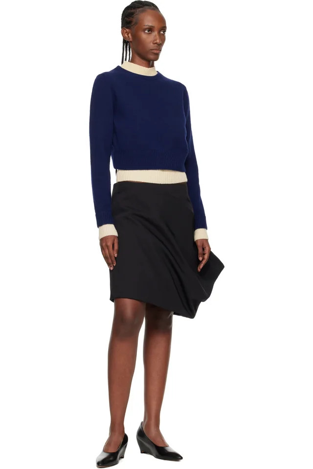 LII Black Cone Miniskirt, photo 4 of 4 from SSENSE