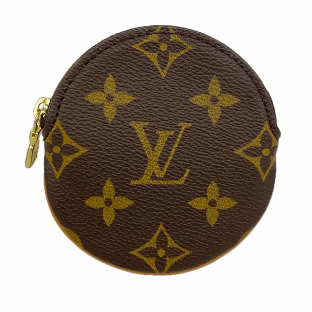 Louis Vuitton Coin Purse Monogram Porte Monnaie Rond Brown in Brown from The Reluxe