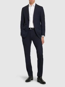 Tom Ford Single-breasted suit with two buttons in 100% Wool, photo 2 of 8 from LUISAVIAROMA