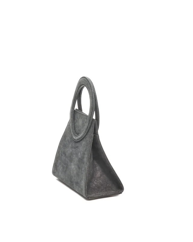 Chloé 1990s Trapeze Handbag in Suede from A Retro Tale, photo 3 of 7