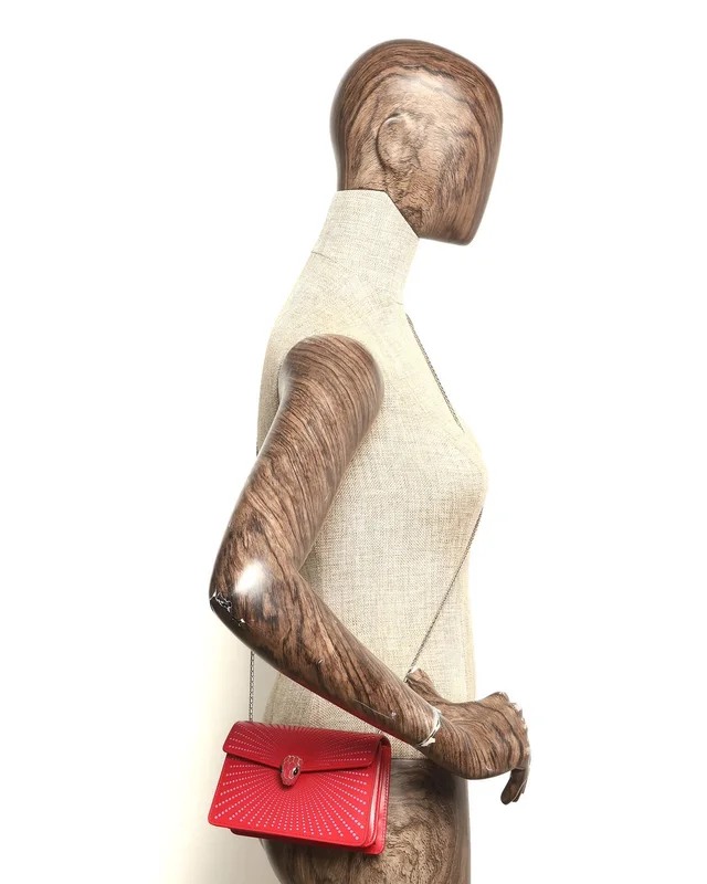 Bvlgari Serpenti Forever Laser Cut Shoulder Bag in Leather from A Retro Tale, photo 8 of 8