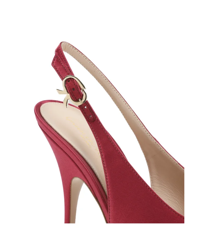 Gianvito Rossi Pointed-toe high-heeled sandals, photo 5 of 5 from SENSER