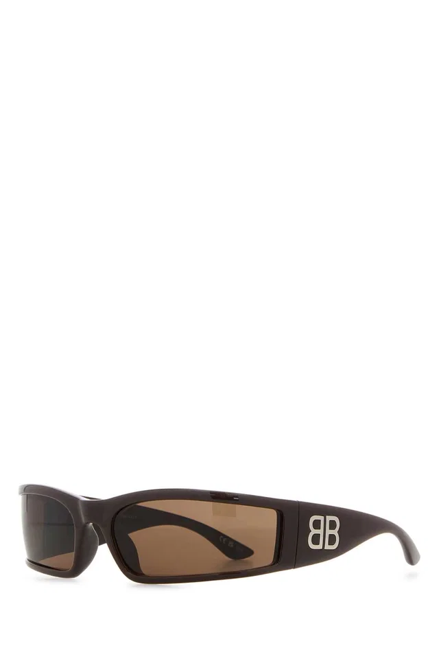 Balenciaga Sunset Acetate Sunglasses — Brown Exterior in Brown from HEWI