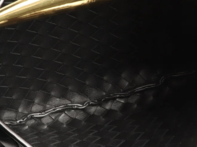 Bottega Veneta Small Black Intrecciato Leather Sardine Tote in Black Woven leather from Ann's Fabulous Finds, photo 8 of 9