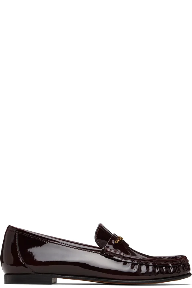 Burgundy 'Chloé' Loafers, image 1 of 1 from SSENSE