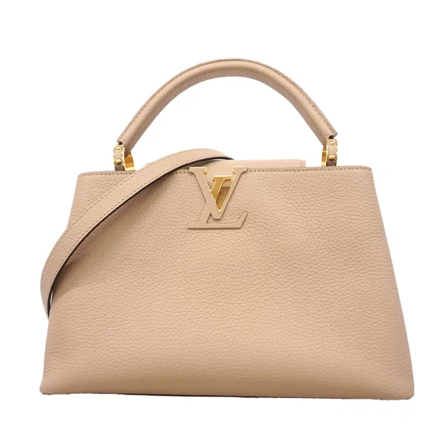 Louis Vuitton Handbag Capucines MM Galet 2-Way Bag from The Reluxe