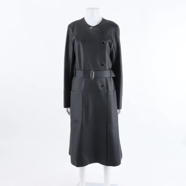 Hermès leather coat from GUGUS