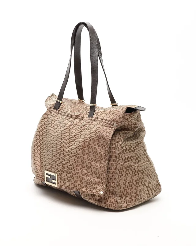 Fendi Zucchino Tote Bag in Canvas from A Retro Tale, photo 2 of 14