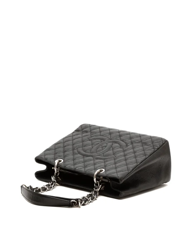 Chanel GST Grand Shopping Tote Bag in Caviar leather from A Retro Tale, photo 4 of 8