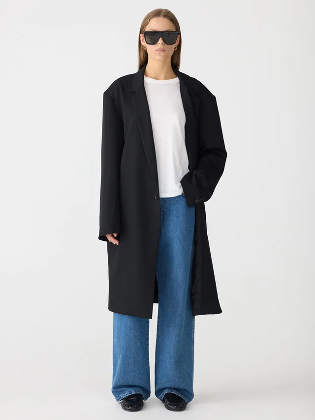 Bassike Soft Tailored Longerline Jacket from bassike, photo 1 of 1