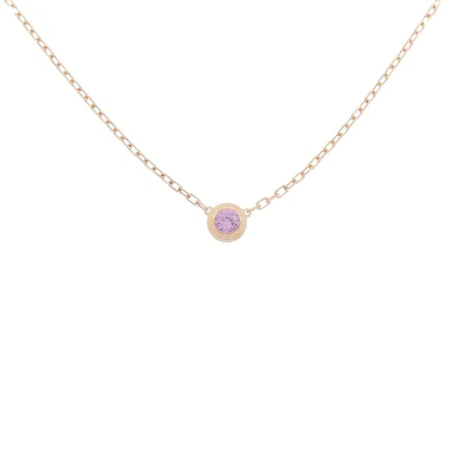 Cartier D’Amour 18K Pink Gold Necklace in Pink from LuxUness