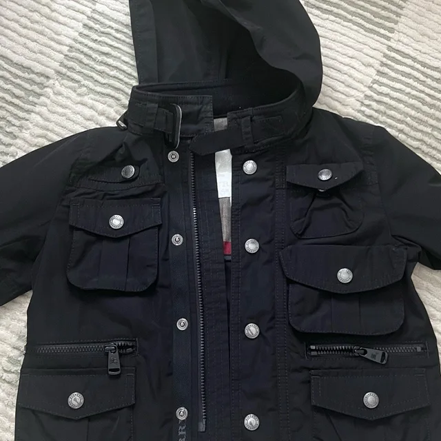 Burberry Children Black Utility Field Jacket 2y in black from Poshmark