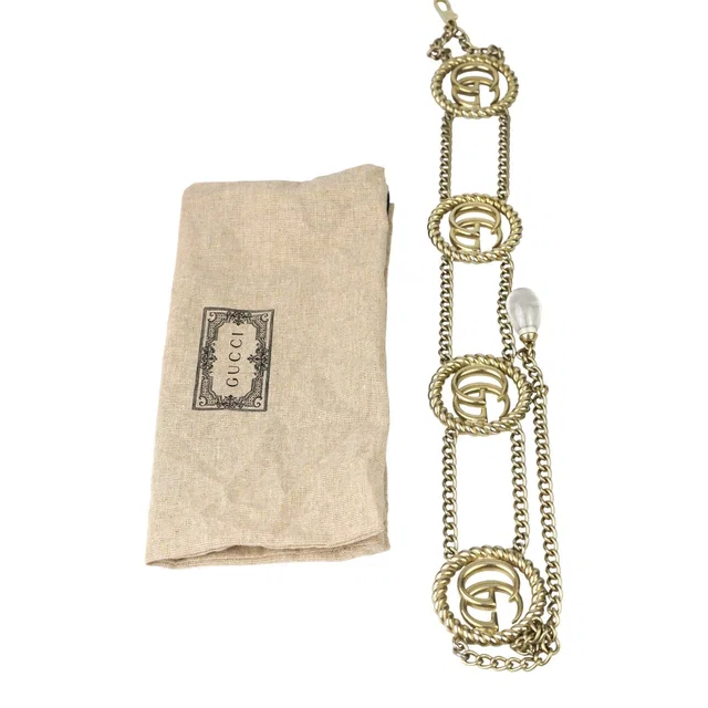 Gucci Torchon Double G Waist Chain Belt from Luxury Promise