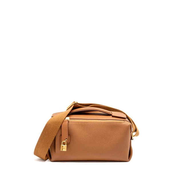 Hermès Emile 30 bag Togo/swift gold GHW stamp Z in Gold Togo leather from EMIER